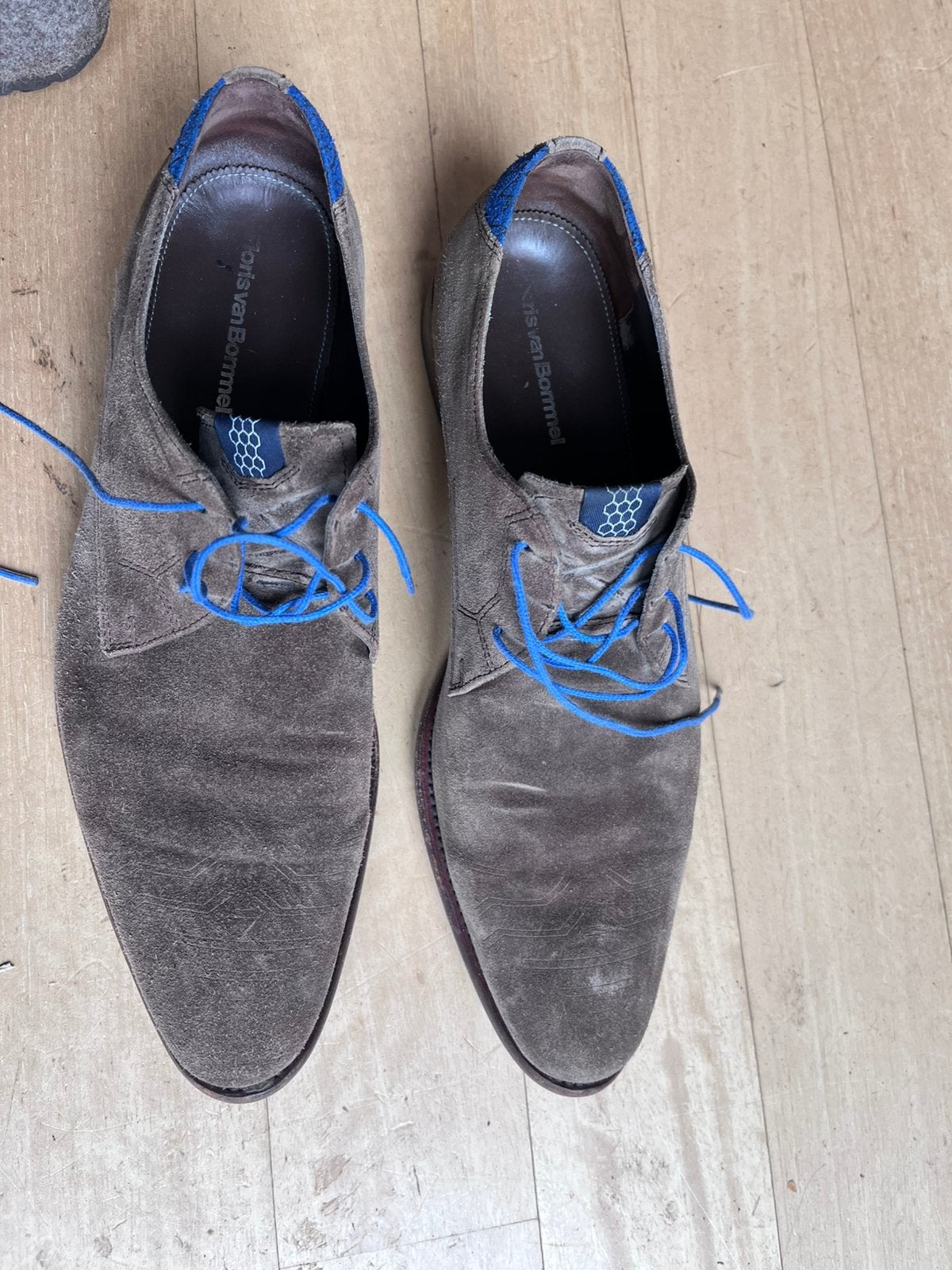Floris van Bommel schoenen maat 8 (42), Overige kleuren, Ophalen of Verzenden, Gedragen, Veterschoenen