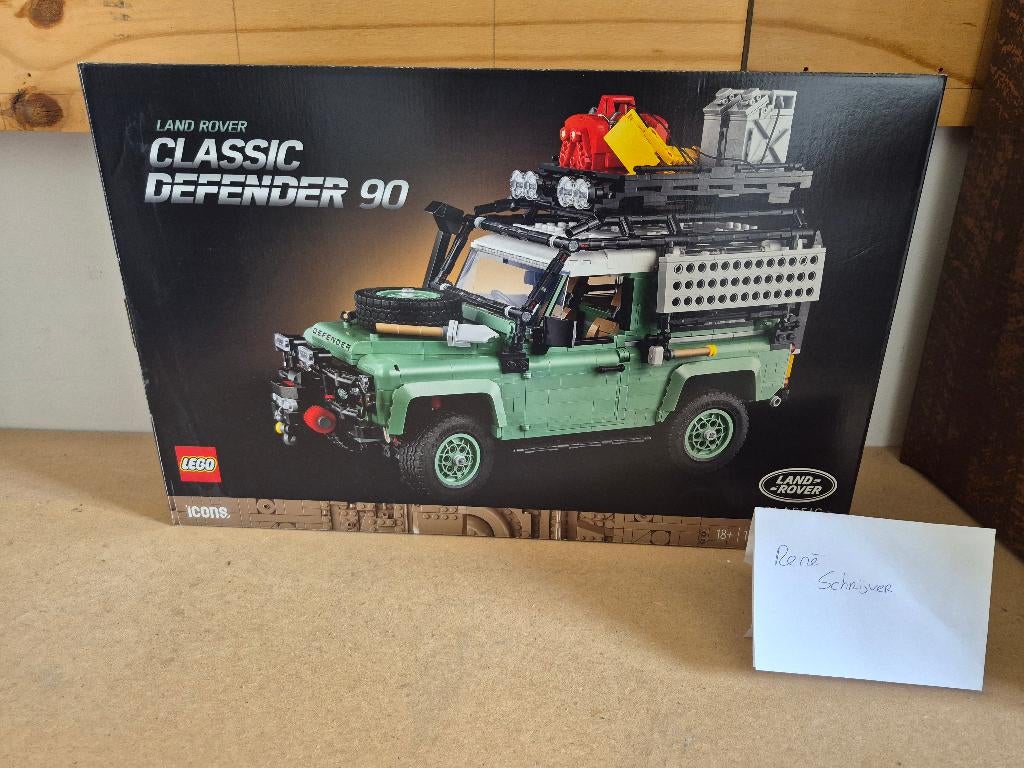 Lego 10317 Icons Land Rover Defender 90, Compleet, Gebruikt, Lego, Ophalen of Verzenden