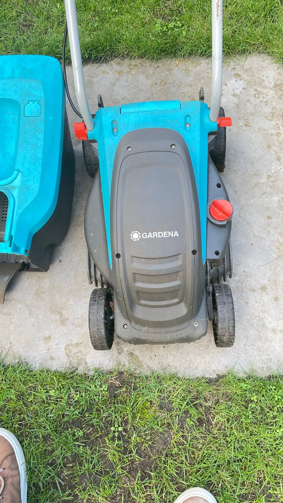 GARDENA Elektrische Grasmaaier - 32 cm Maaibreedte, Tuin en Terras, Ophalen, Cirkelmaaier, Gebruikt, Elektrische grasmaaier