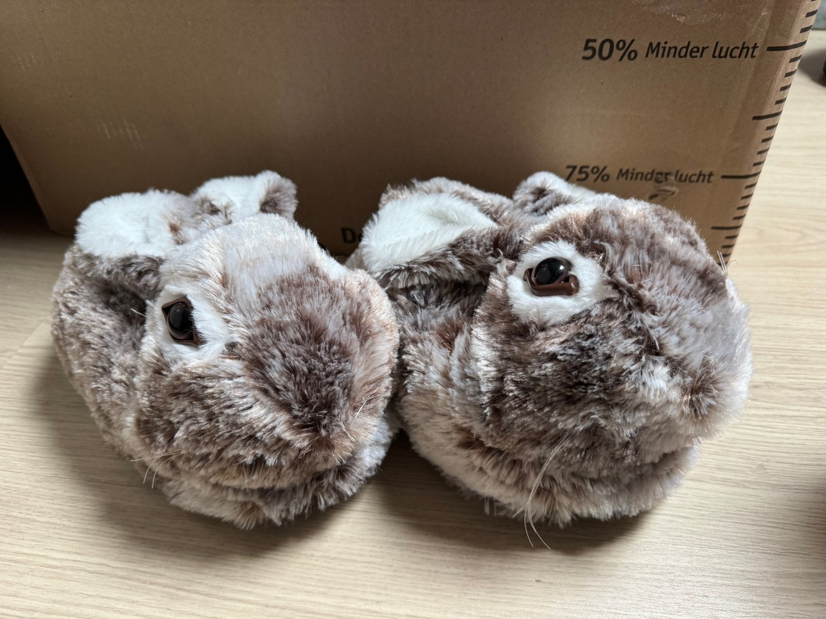 Nieuwe konijnensloffen maat 38/39, Kleding | Dames, Ophalen of Verzenden, Nieuw, Pantoffels of Sloffen