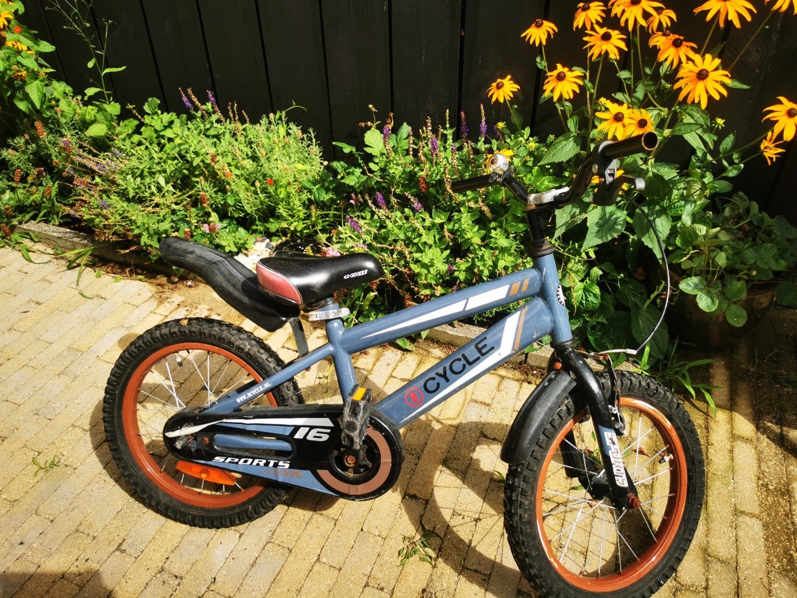 16 inch jongensfiets, Ophalen, Gebruikt, 16 tot 20 inch