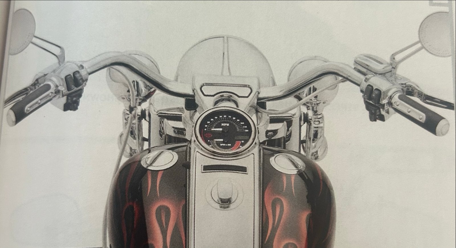 HD origineel stuur Road King, partnr. 56032-08 R, Ophalen, Gebruikt