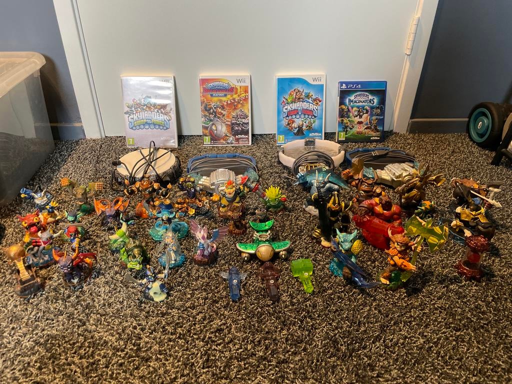 Skylanders Collectie: Games, Figuren en Portals (Wii/PS4), Ophalen