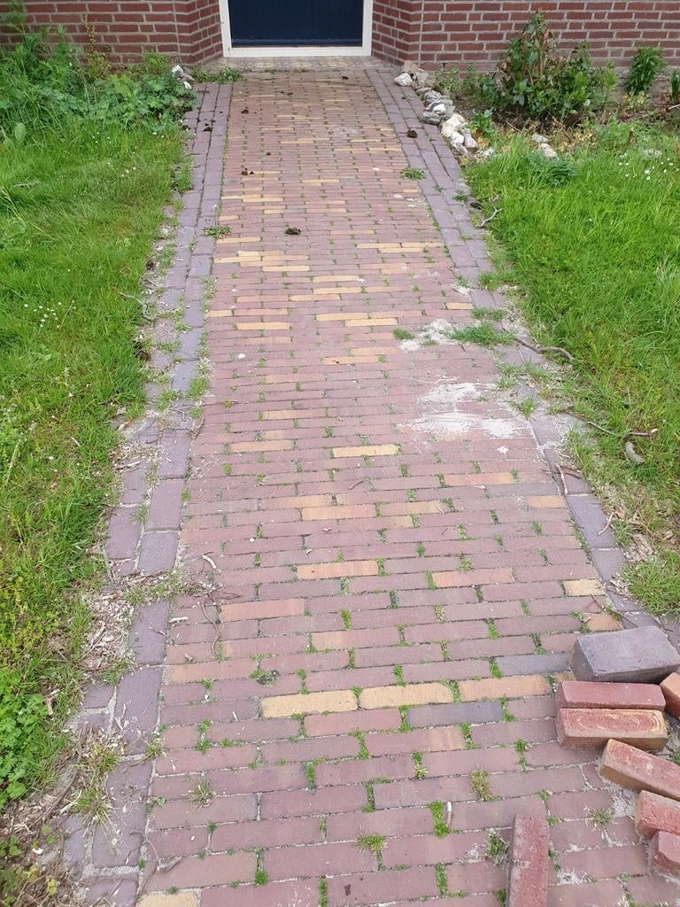 Rode en paarse gebakken waaltjes/klinkers (14 m2), Ophalen of Verzenden, Klinkers