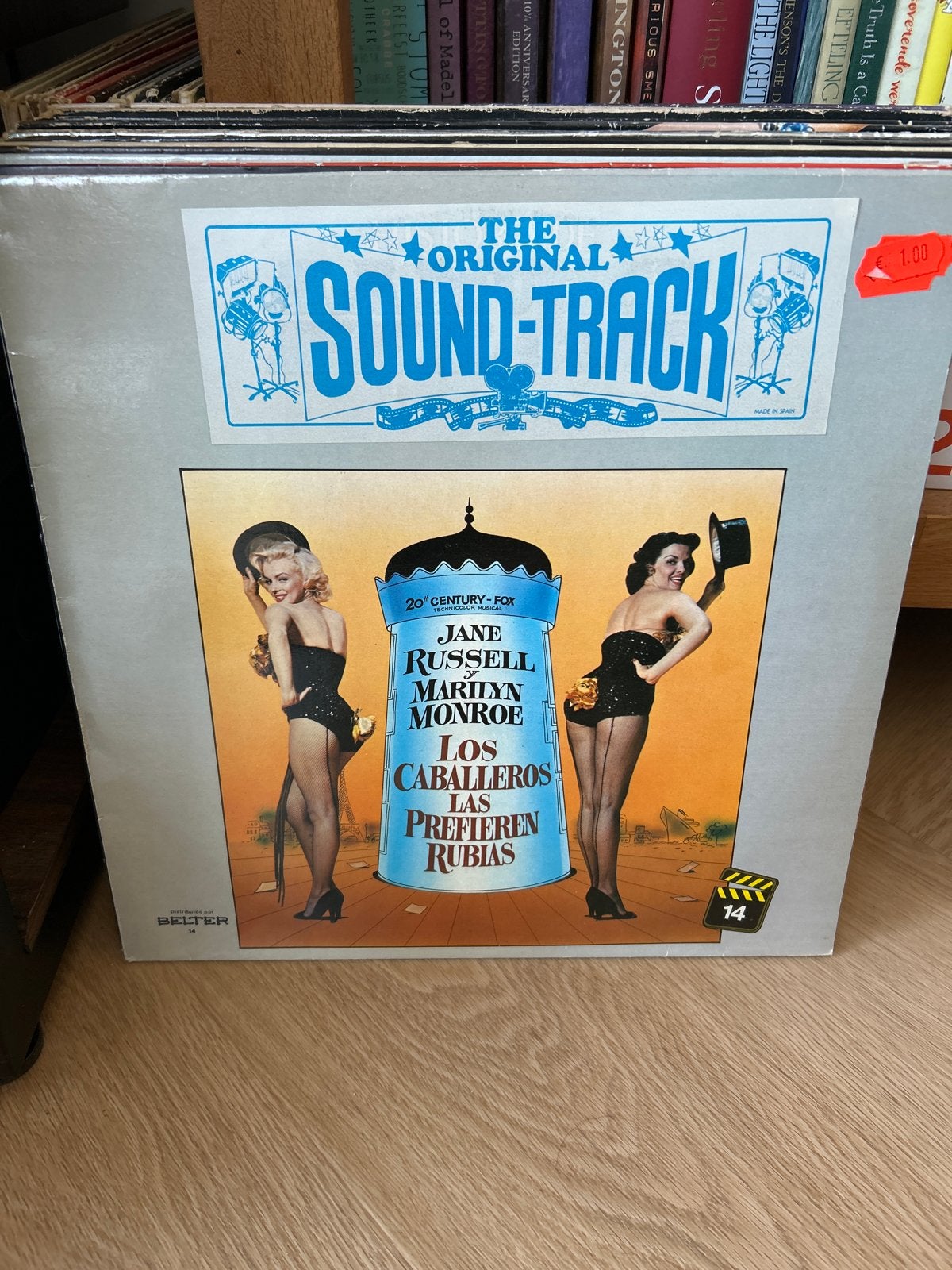 LP - The Original Sound-Track - Los Caballeros Las Prefieren, Ophalen, LP, Gebruikt, Soundtrack