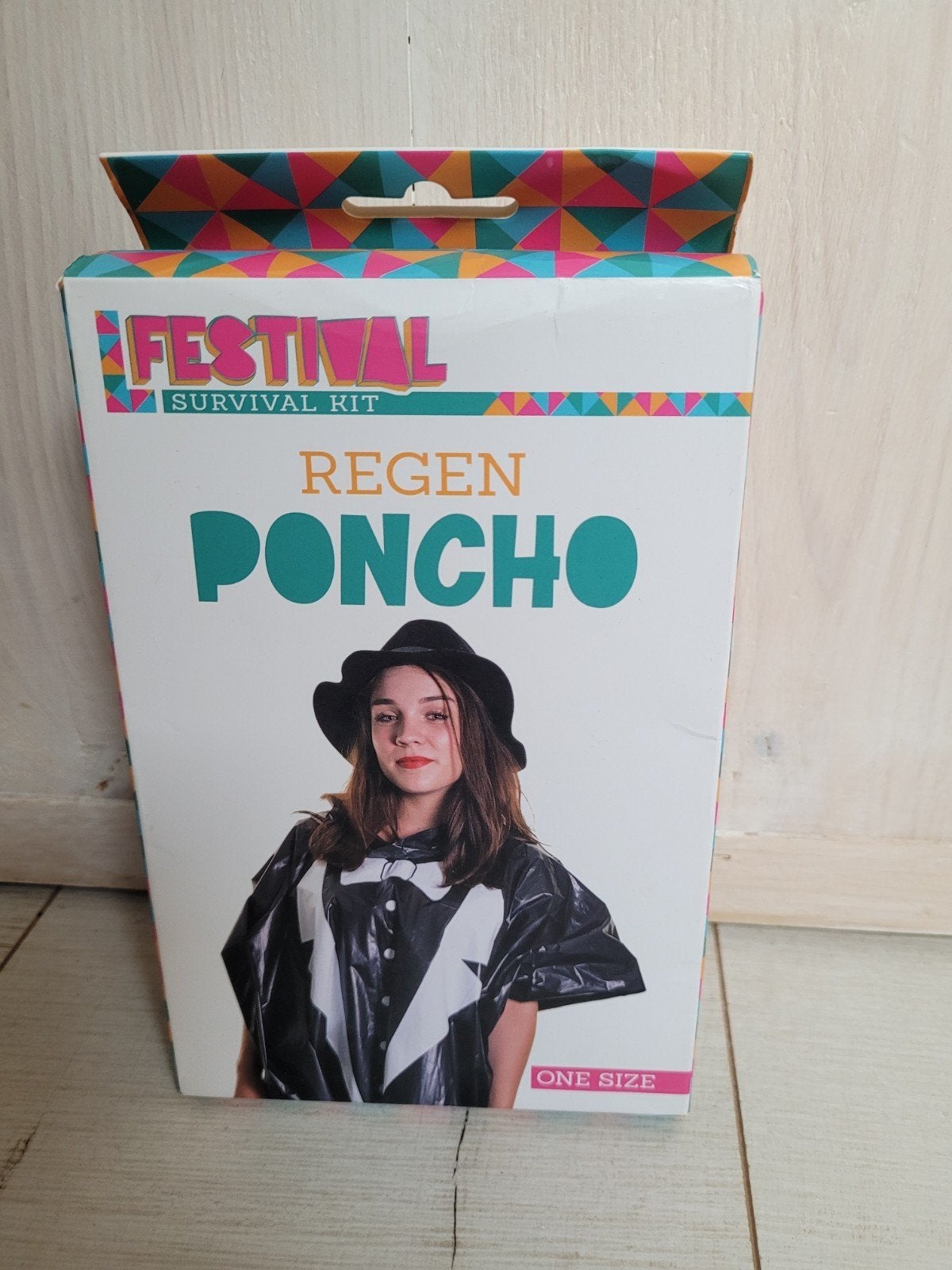 Grappige regen poncho (Festival/ NIEUW), Ophalen, Nieuw