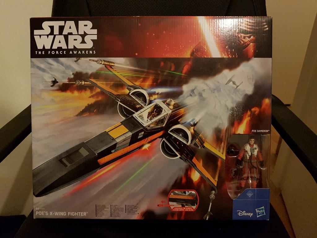 Star Wars Poe Dameron's Black X-Wing KORTING !, Ophalen of Verzenden, Nieuw, Actiefiguurtje