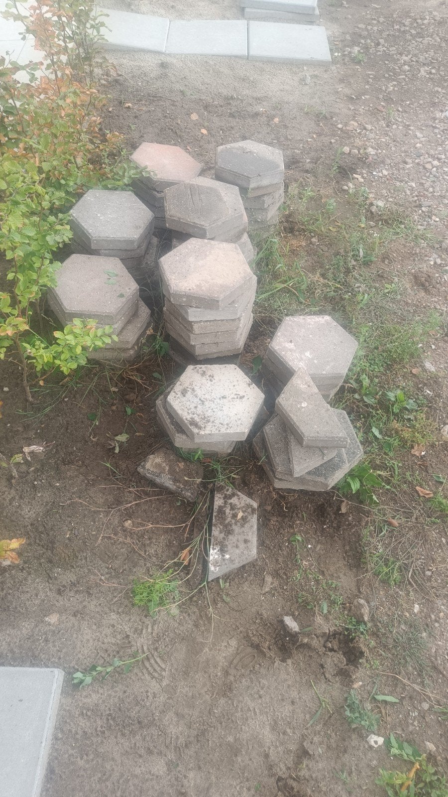 Hexagon tegels, Ophalen, Split