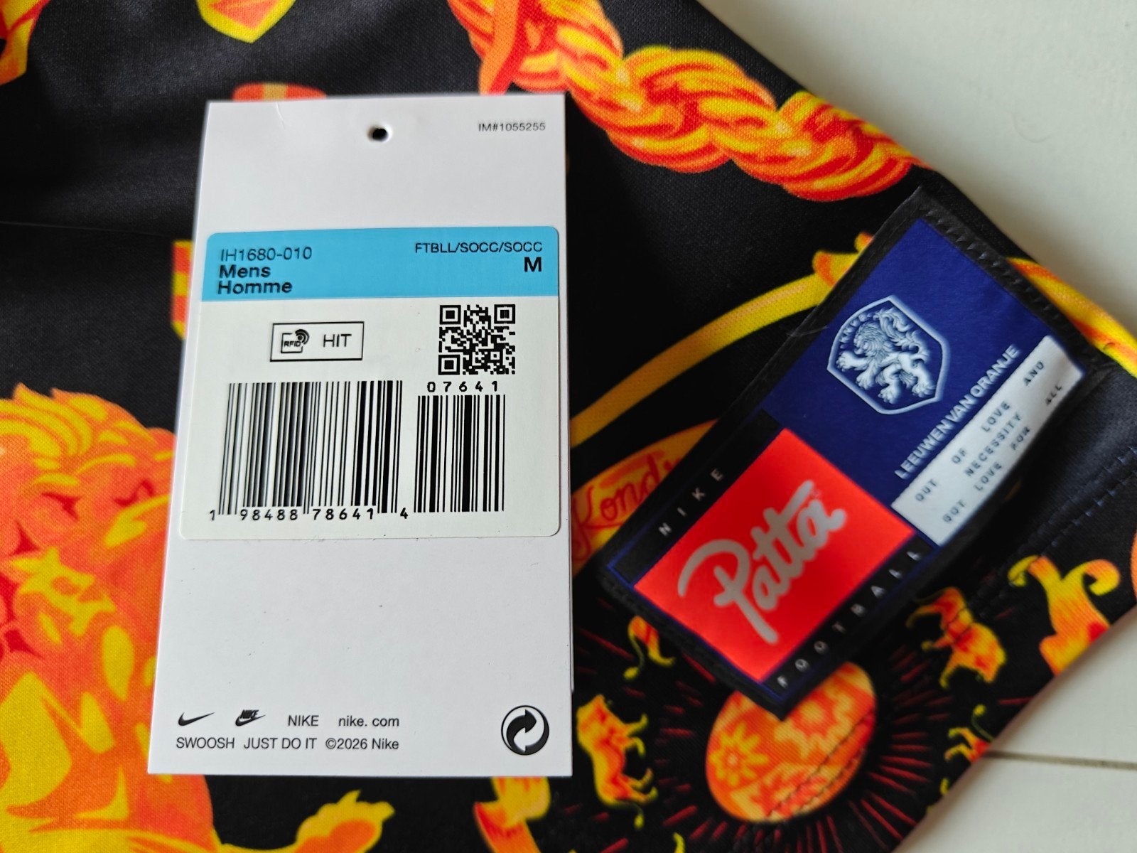 Patta KNVB shirt, Maat M, Ophalen of Verzenden, Nieuw, Shirt
