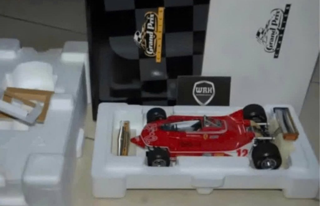 1:18 FERRARI 312 T4 F1 #12 VILLENEUVE EXOTO 97077 WRH, Verzenden, Zo goed als nieuw, Auto, Overige merken