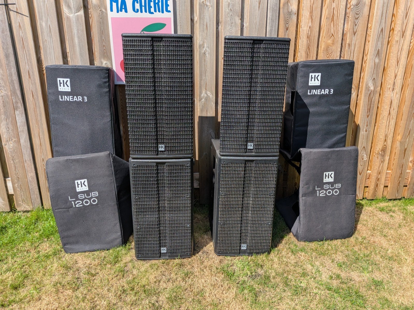 HK Audio Linear set, Ophalen