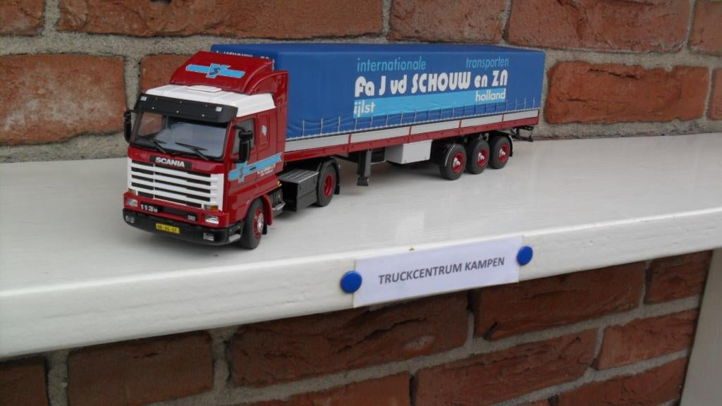 WSI  Scania  3  Streamline  van  J.  van  de  Schouw., Ophalen of Verzenden, Nieuw, Bus of Vrachtwagen, Wsi