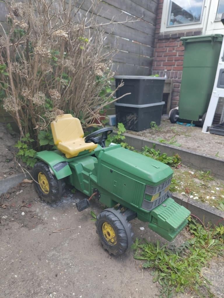 John Deere skelter / pedal tractor voor kinderen, Kinderen en Baby's, Speelgoed | Buiten | Skelters, Ophalen, Gebruikt, Overige merken