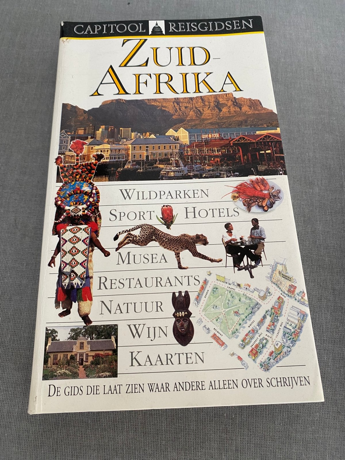 Capitool reisgids Zuid Afrika, Boeken, Gelezen, Afrika, Capitool, Ophalen of Verzenden