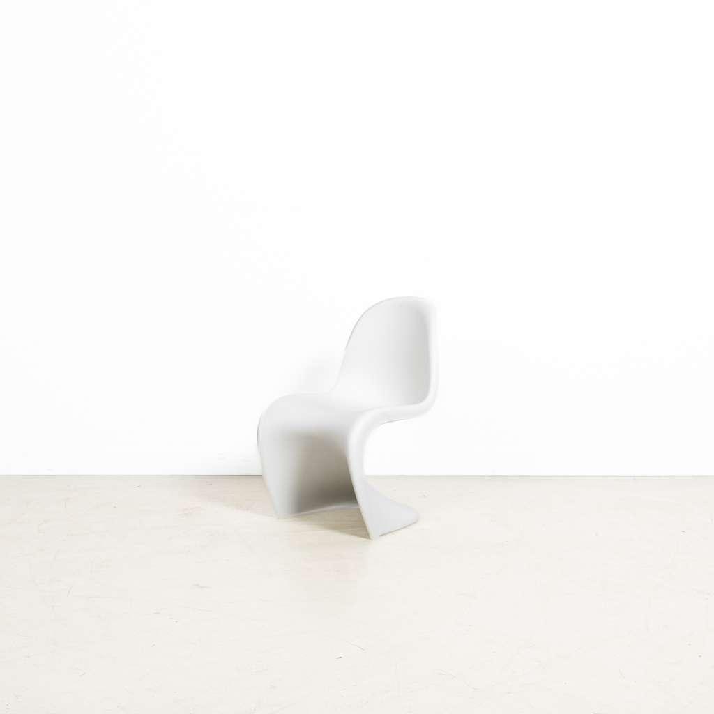 1x Vitra Panton Junior Kinderstoel Wit Kunststof, Huis en Inrichting, Stoelen, Niet ingevuld, Kunststof, Gebruikt, Wit