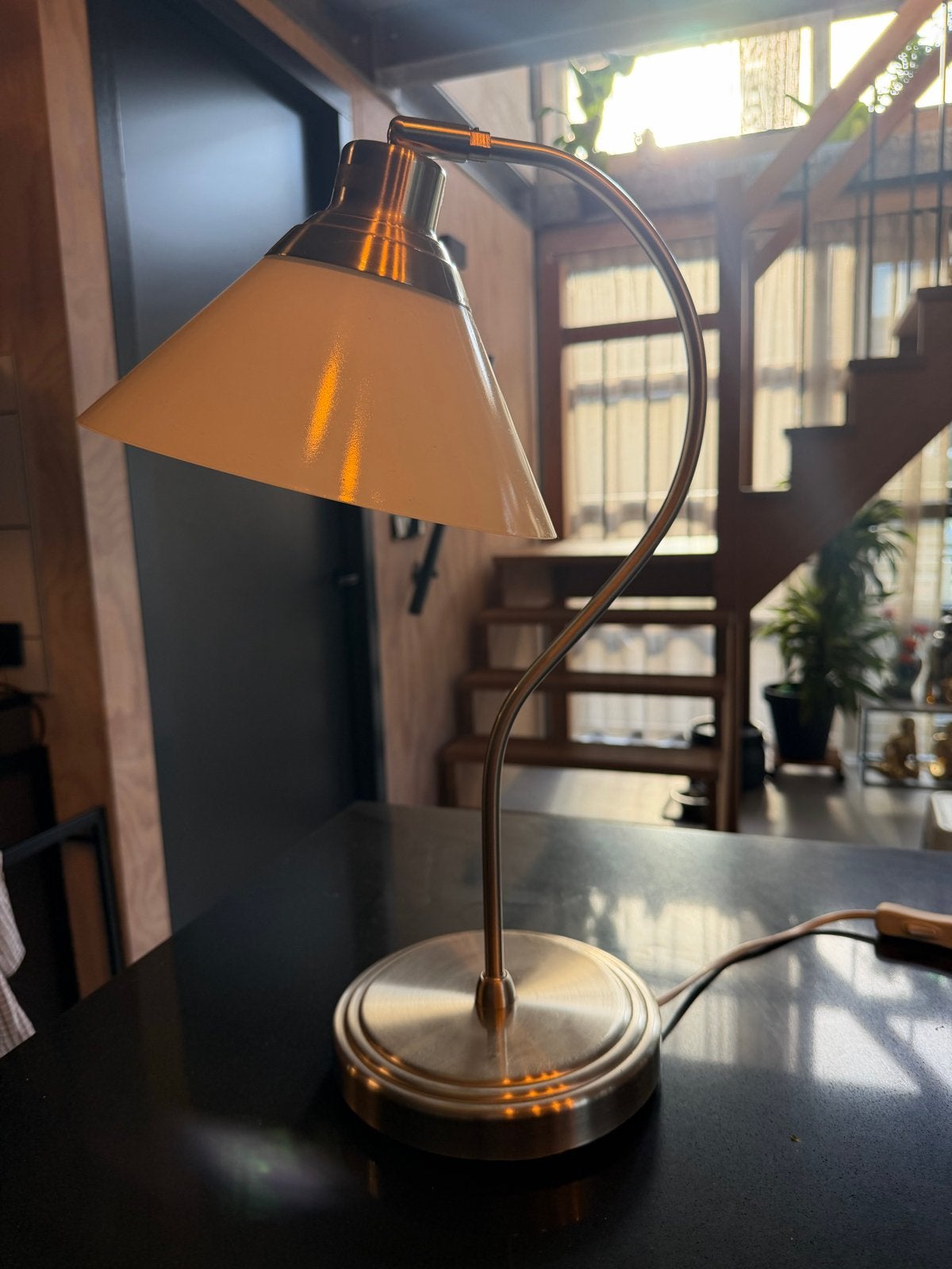 Vintage IKEA Kroby Tafellamp - Klassiek Design, Huis en Inrichting, Gebruikt, Vintage, E14 (klein), Ophalen of Verzenden