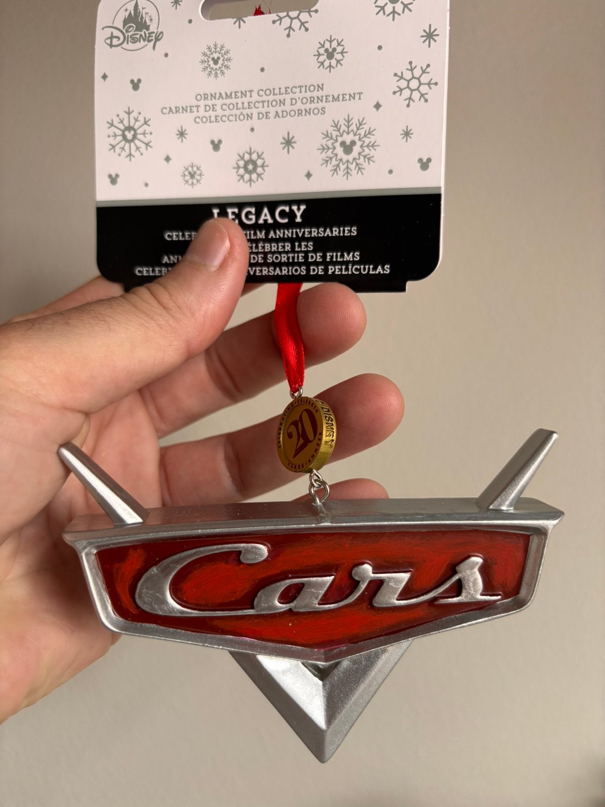 Disney Sketchbook ornament Cars legacy, Ophalen of Verzenden, Overige figuren, Zo goed als nieuw, Beeldje of Figuurtje