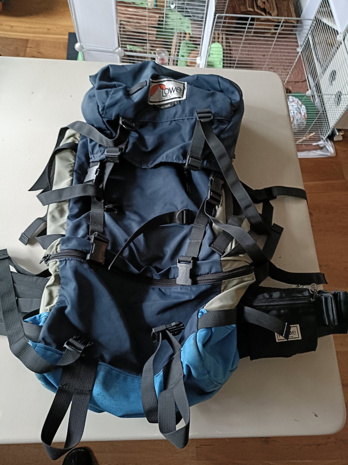 Lowe Alpine rugzak Cerro torre, 30 cm of meer, Gebruikt, Blauw, Ophalen of Verzenden