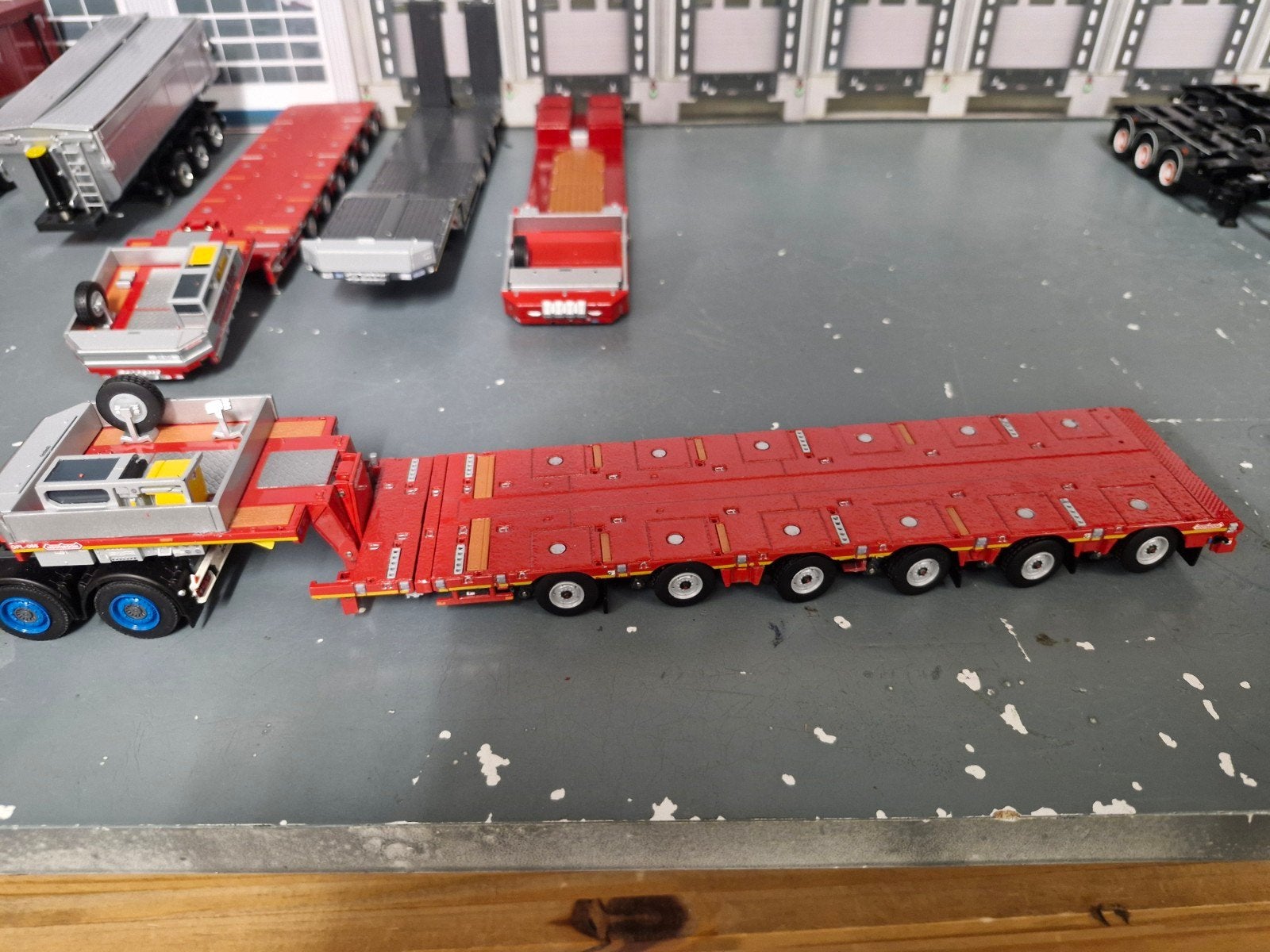 dieplader nooteboom uitschuifbaar wsi, Ophalen of Verzenden, Zo goed als nieuw, Bus of Vrachtwagen, Wsi