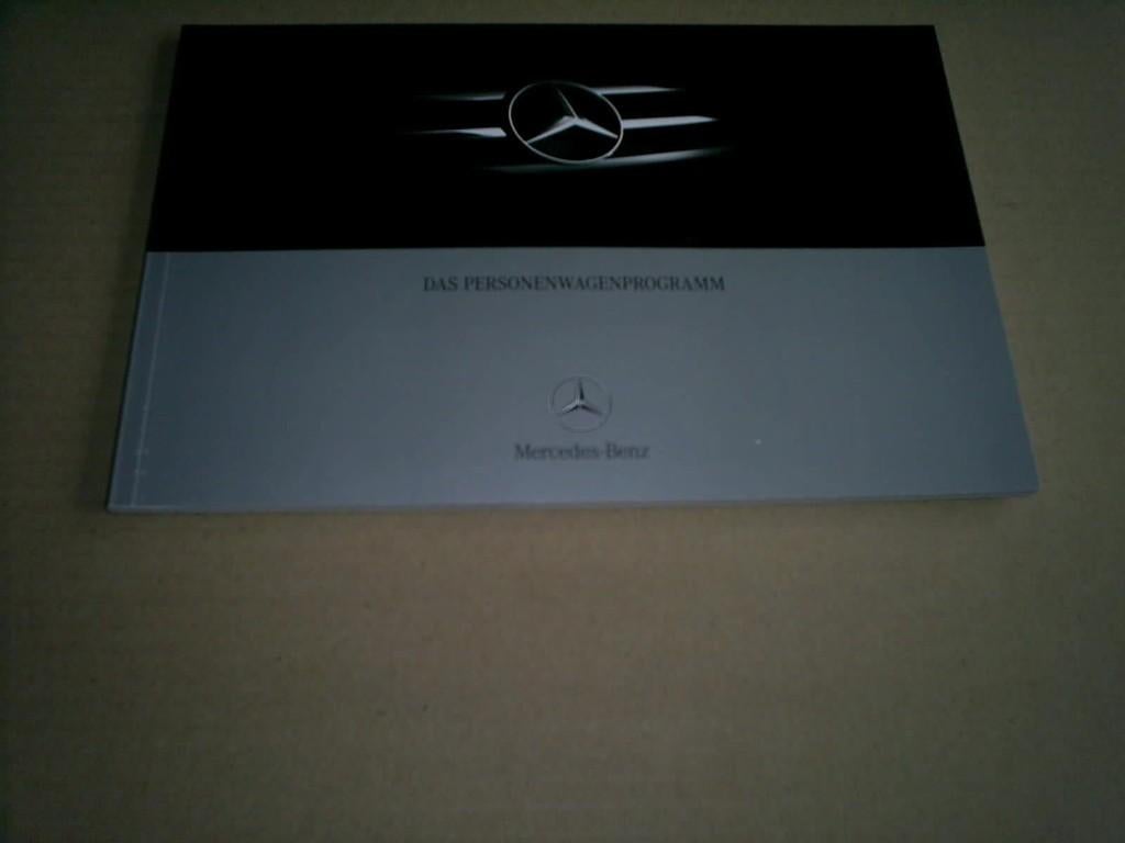 Mercedes Das Personen Wagen Programma 6 / 2002 70 pag., Verzenden, Zo goed als nieuw, Mercedes