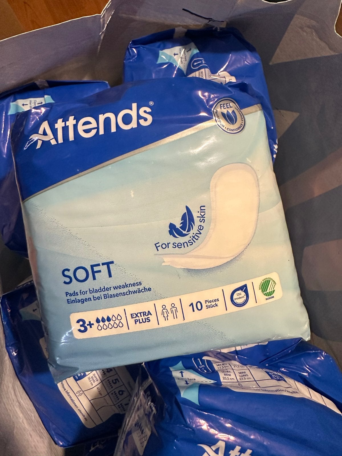 20 pakken Attends Soft 3+ Extra Plus – nieuw en ongeopend, Diversen, Ophalen of Verzenden, Nieuw