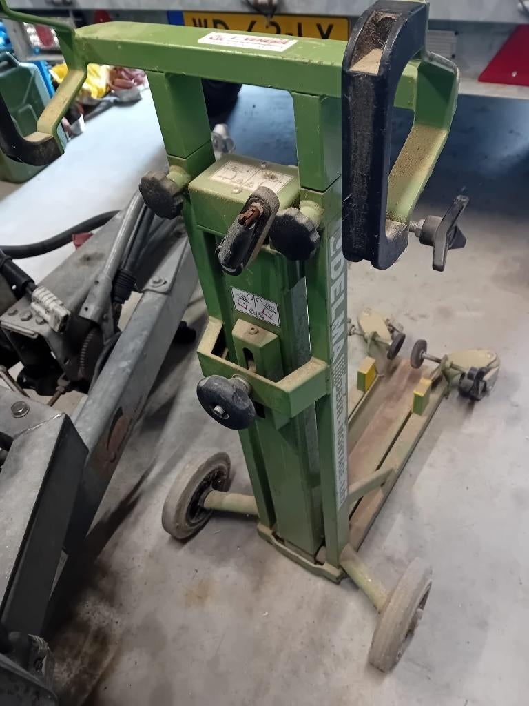 delma deurenlift, Ophalen, Gebruikt