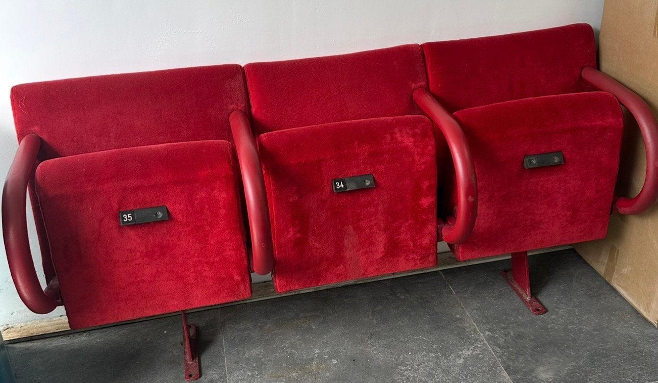 Bioscoop stoelen A’dam, Antiek en Kunst, Ophalen