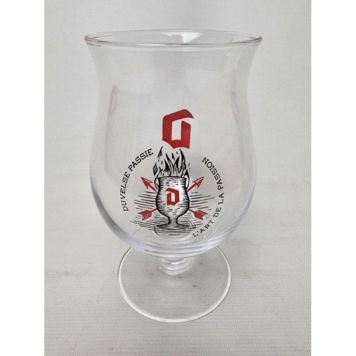 # Duvel bierglas. Duivelse passie, Ophalen of Verzenden, Gebruikt, Bierglas
