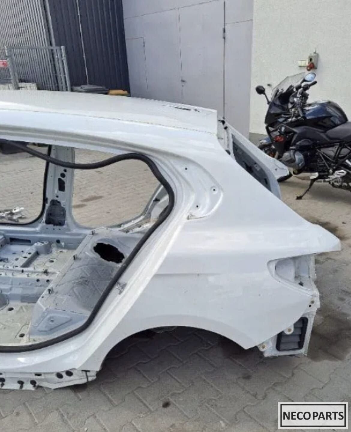 BMW 1 SERIE F40 SCHERM ACHTERSCHERM ZIJSCHERM SNIJDEEL O.A!!, Gebruikt, -, Ophalen of Verzenden, Achter