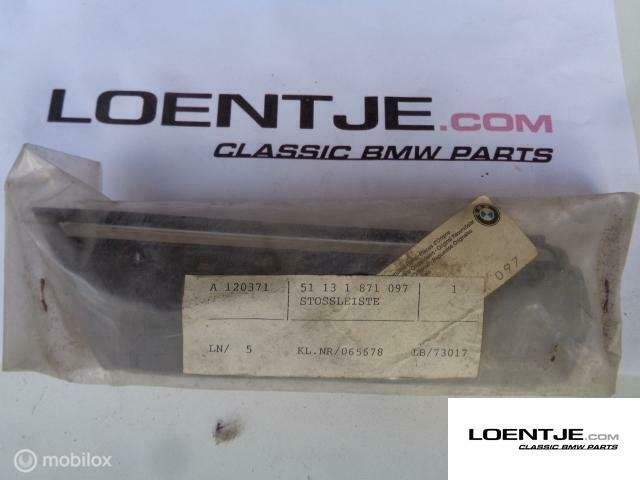 Nieuwe Stootlijst voorscherm BMW 5-serie E28 ('82-'88), Auto-onderdelen, Gebruikt, Ophalen of Verzenden, BMW, BMW