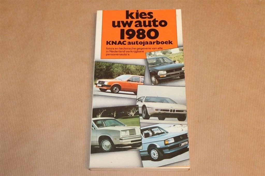 Kies Uw Auto 1980 — KNAC Autojaarboek — Alle Auto\'s, Ophalen of Verzenden, Gelezen, Algemeen
