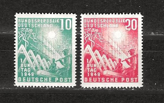 BRD 111-112 postfris, Ophalen of Verzenden, BRD, Postfris