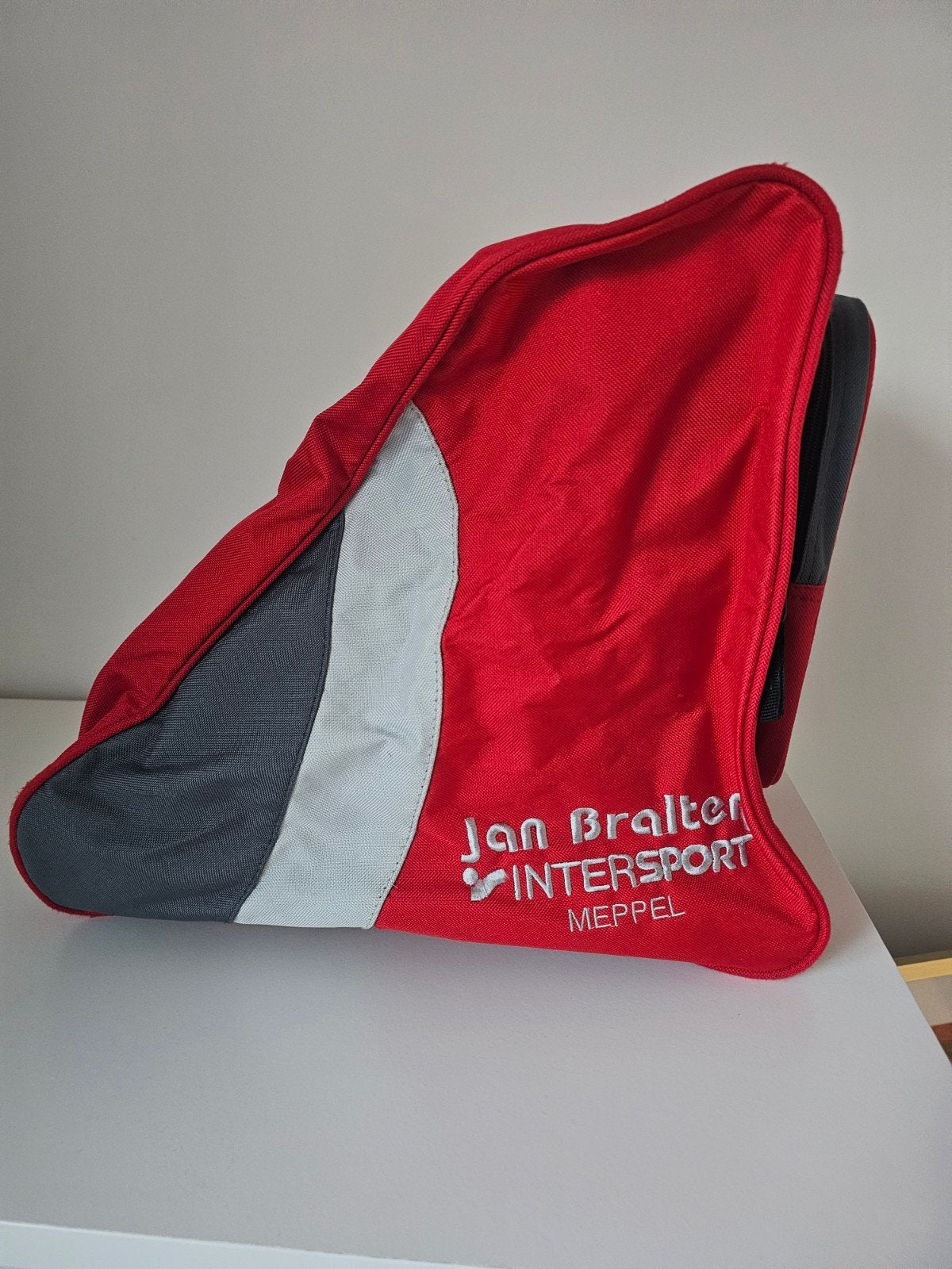 Schaatstas Jan Bralter Intersport Meppel, Sieraden, Tassen en Uiterlijk, 40 cm of meer, Gebruikt, 30 tot 45 cm, Ophalen