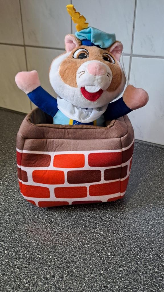 AH hamster knuffel schoorsteenpiet nieuw, Albert Heijn, Onbekend, Ophalen of Verzenden, Onbekend