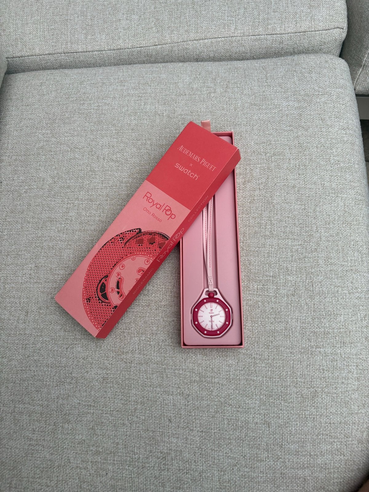 Swatch x Audemars Piguet Royal Pop Zakhorloge, Swatch, Nieuw, Ophalen of Verzenden, Kunststof