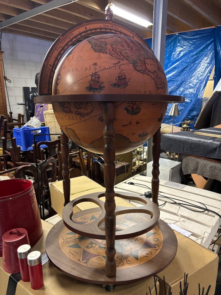Globebar, Ophalen