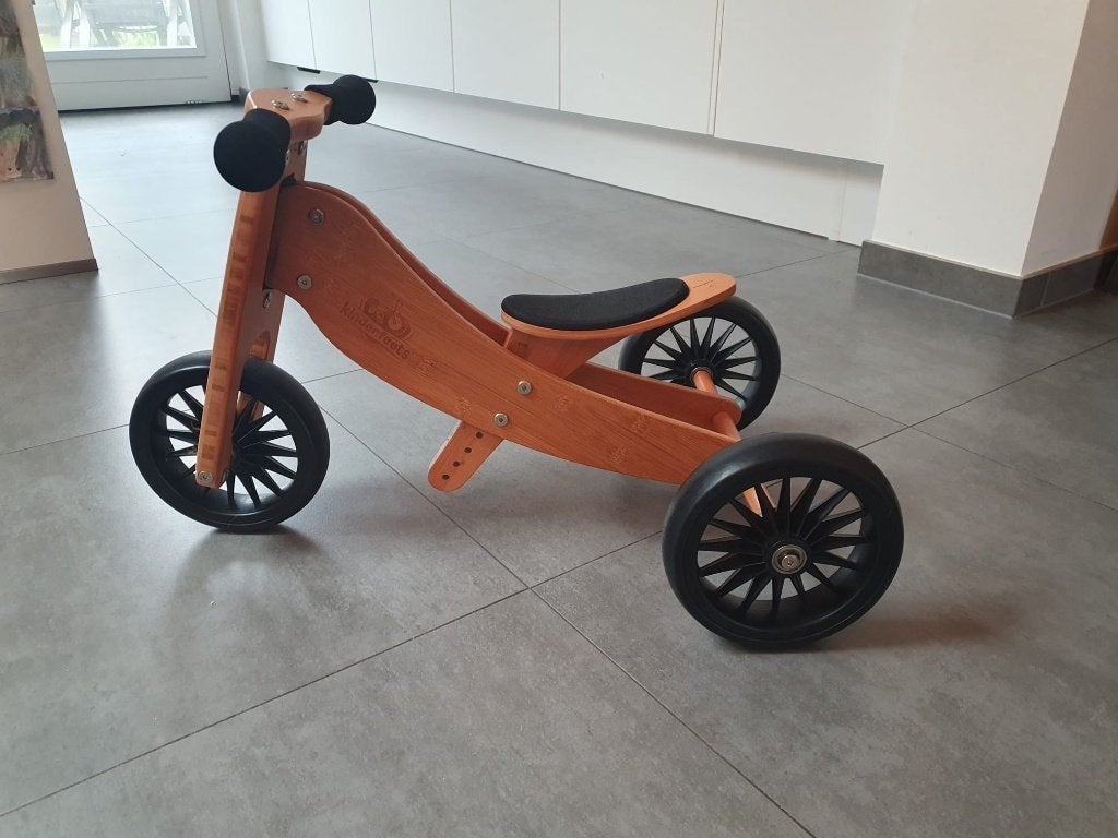 Kinderfeets 2-in-1 loopfiets & driewieler, Ophalen, Zo goed als nieuw, Loopfiets