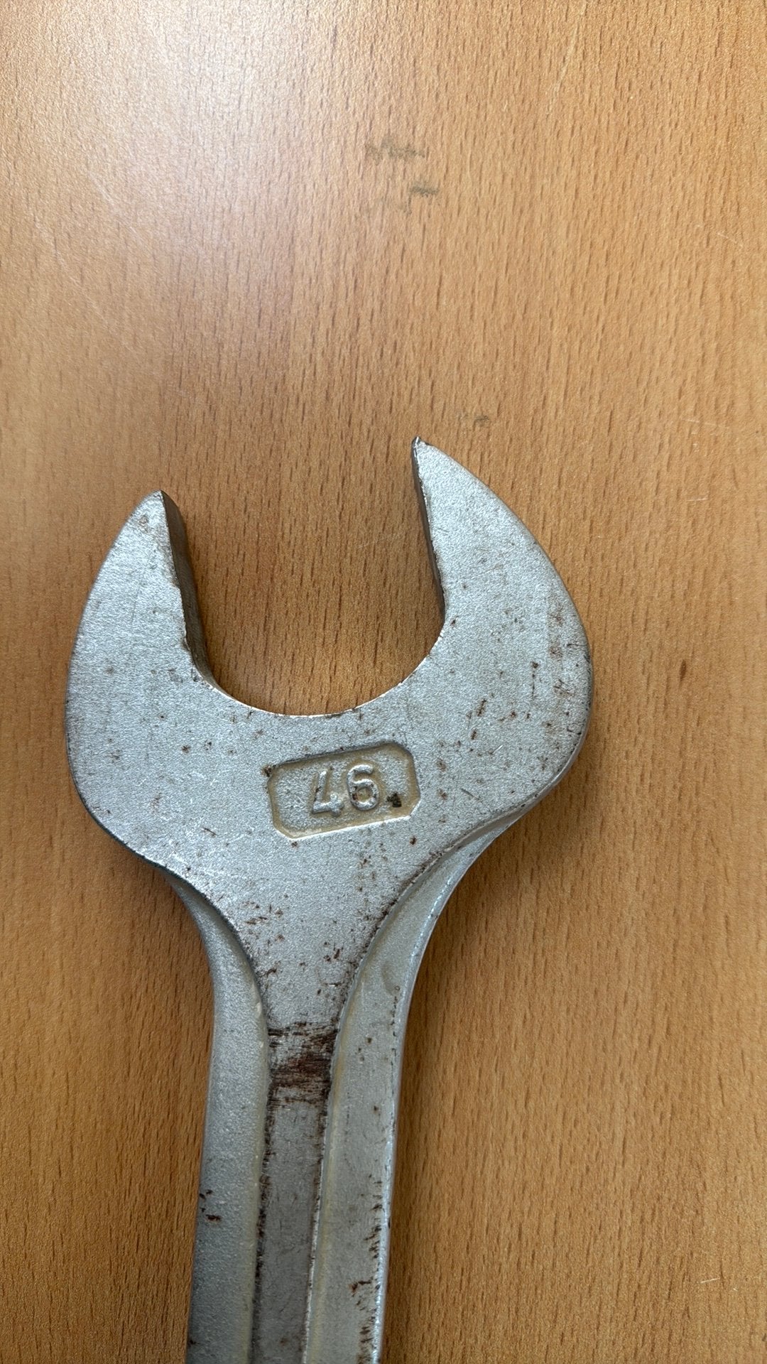 Ring steeksleutel maat 46 gedore, Ophalen of Verzenden, Gebruikt