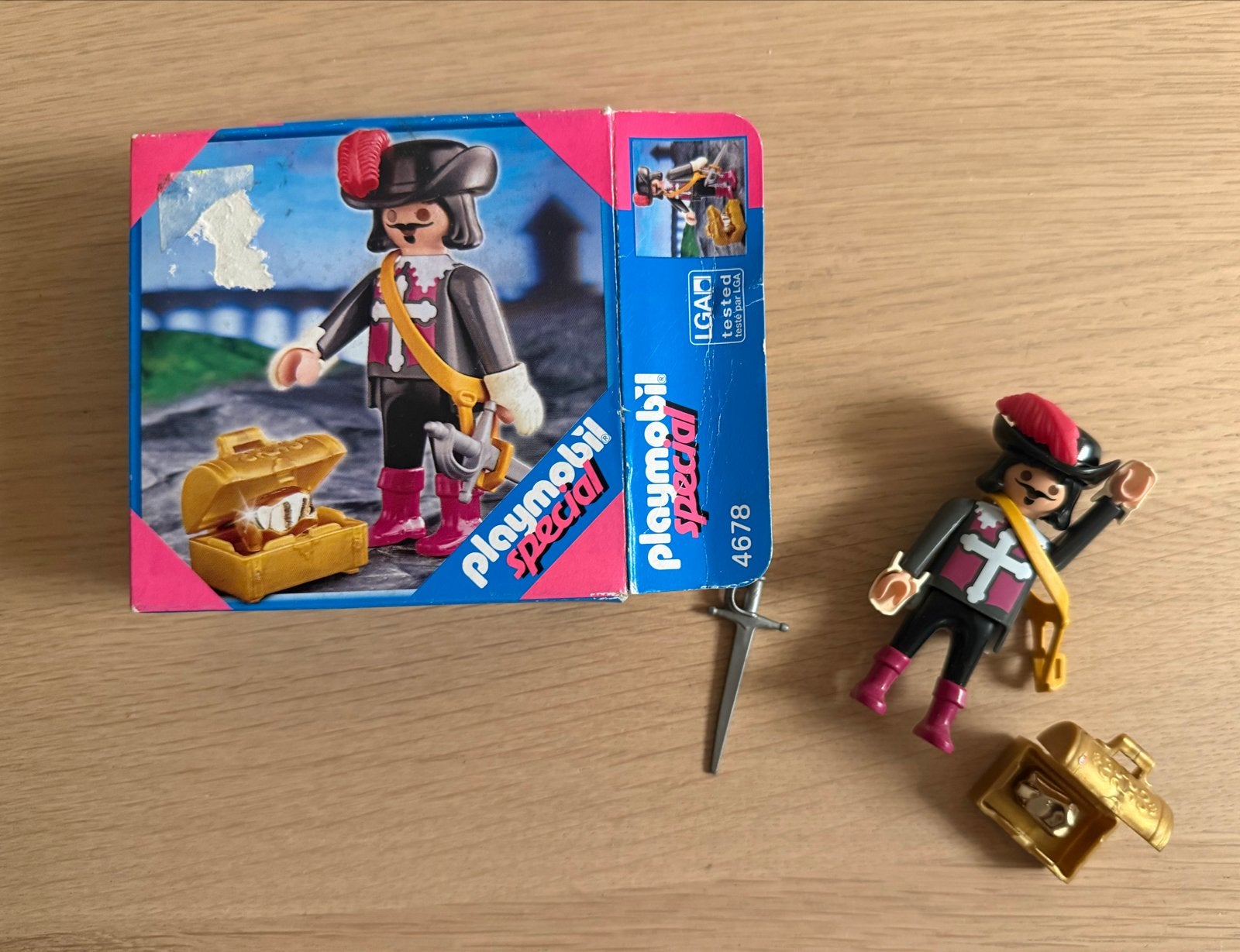 Playmobil Special 4678 Musketier met schatkist, Gebruikt, Complete set, Figuren, Historisch