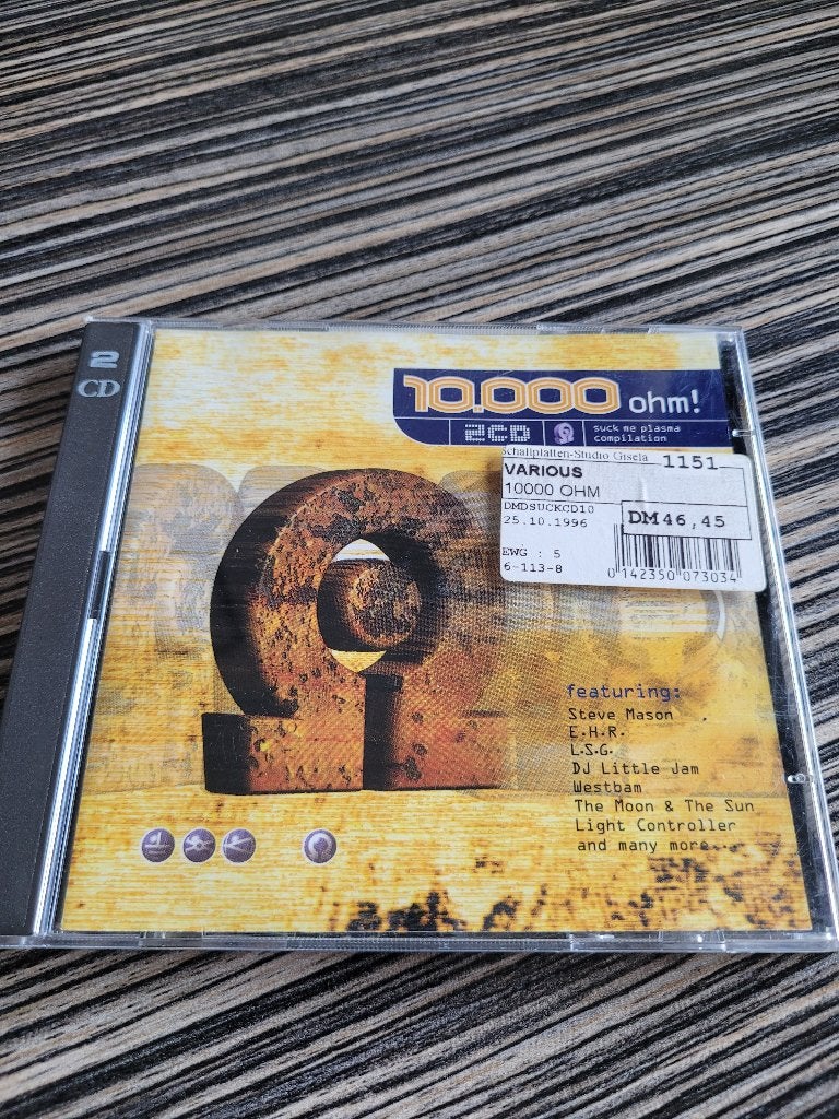 10.000 Ohm! - Trance, Cd's en Dvd's, Ophalen of Verzenden, Gebruikt, Trance