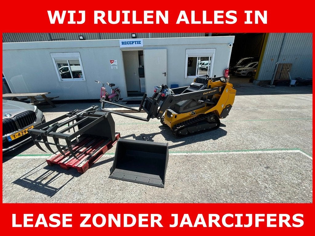 Eurotrac Sk10 skidsteer Skidsteer, Automaat, Gebruikt, Overige brandstoffen, Origineel Nederlands
