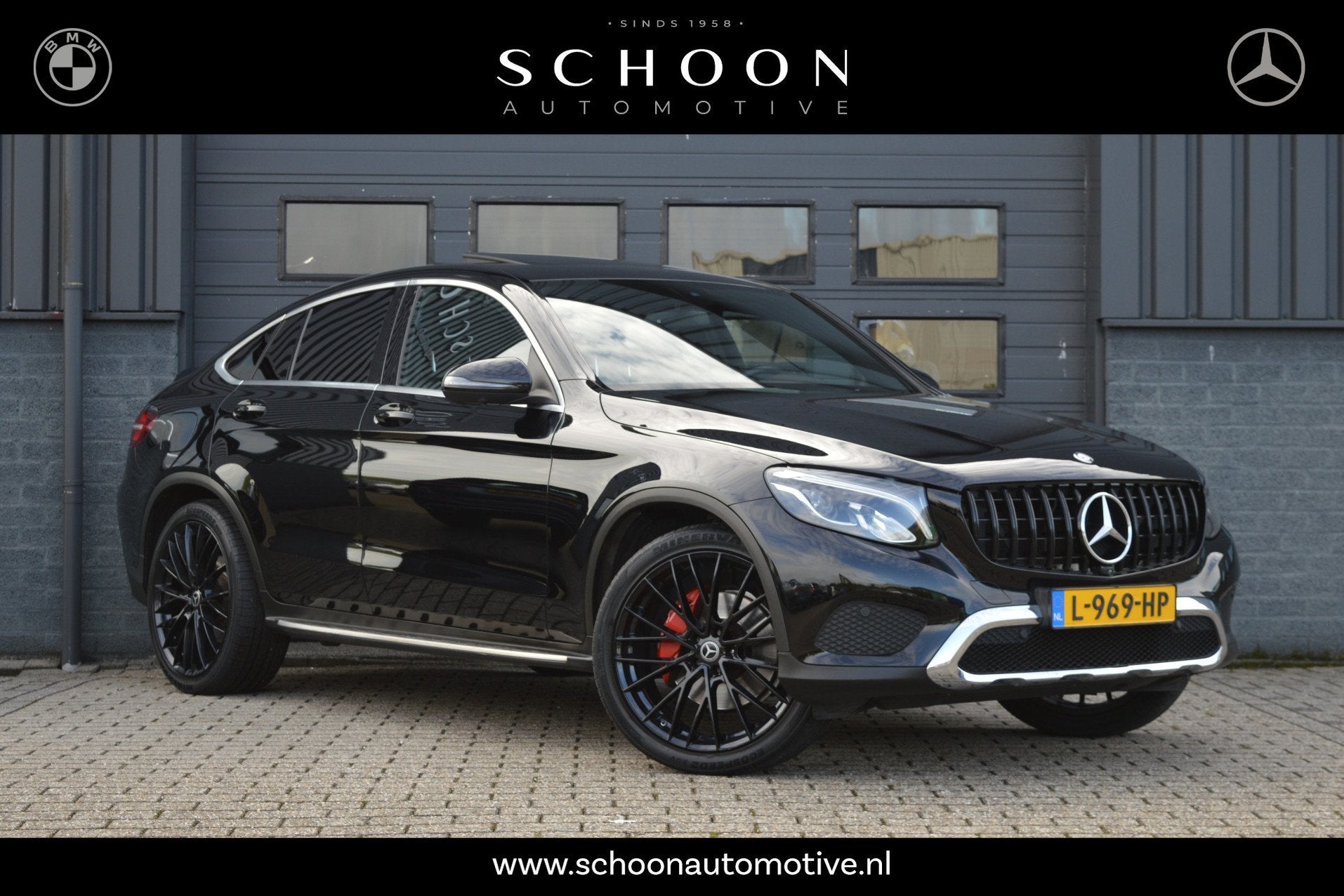 Mercedes-Benz GLC Coupé 250 4MATIC Prestige | SCHUIFDAK | T, Auto's, Automaat, Gebruikt, 4 cilinders, Leder en Stof
