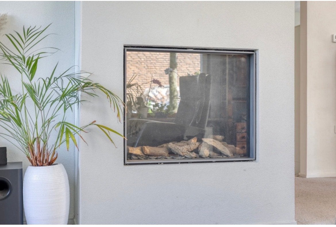 Bellfires Derby 3 Gashaard - 80x65 cm (is al gedemonteerd), Huis en Inrichting, Haarden, Gebruikt, Gashaard, Ophalen