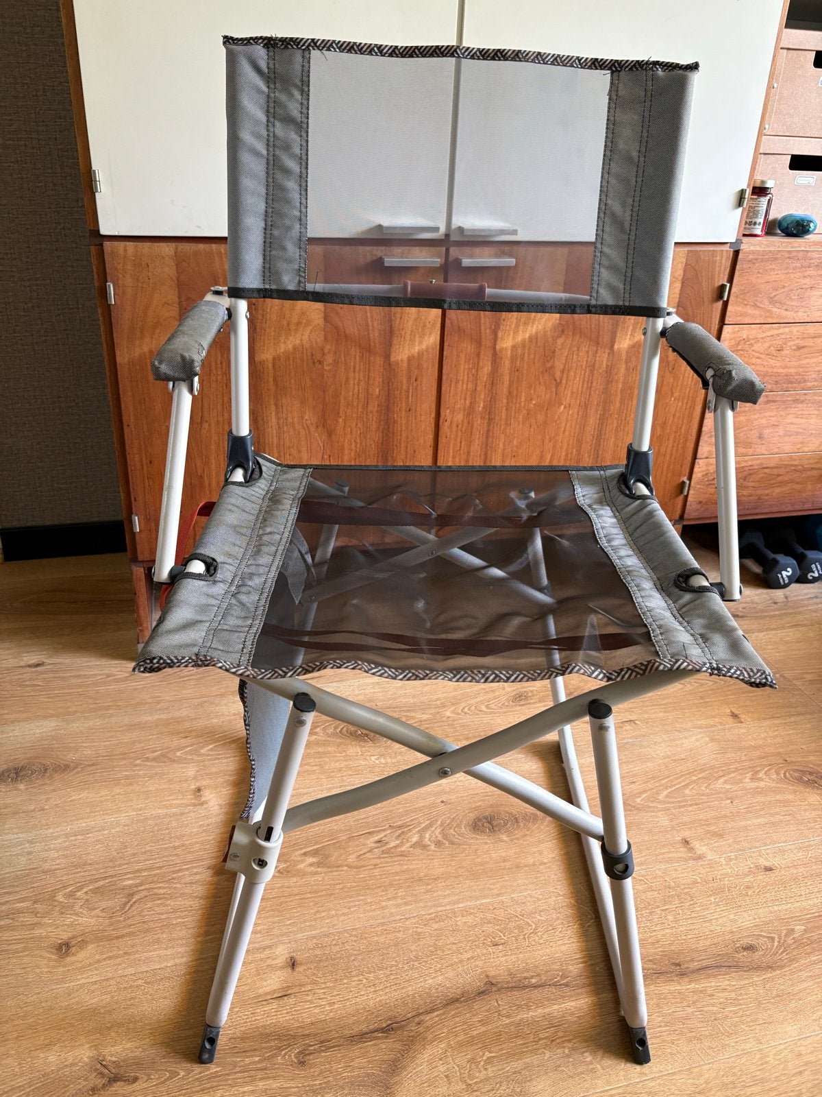 2x Decathlon Quechua opklapbare campingstoelen, Ophalen, Gebruikt, Campingstoel