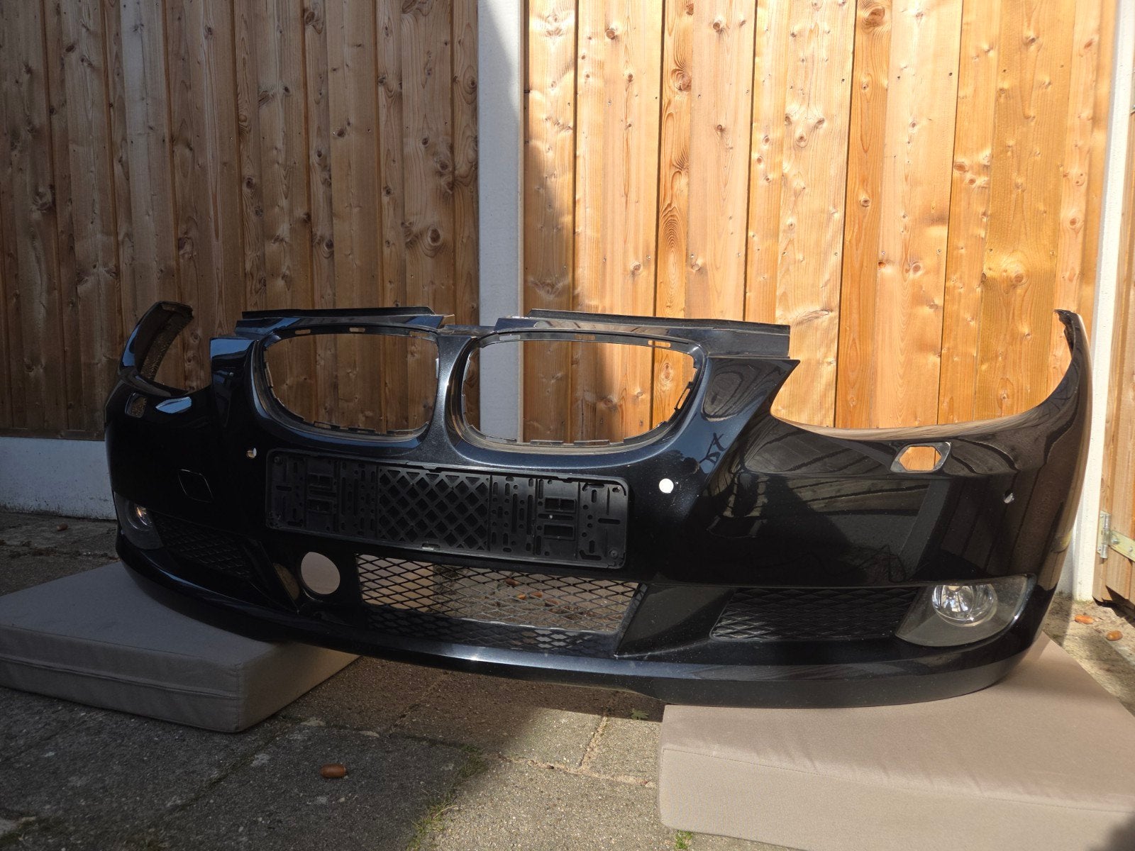BMW 3 Serie E92/E93 Voorbumper Zwart, Auto-onderdelen, Ophalen, Gebruikt, Voor, Bumper