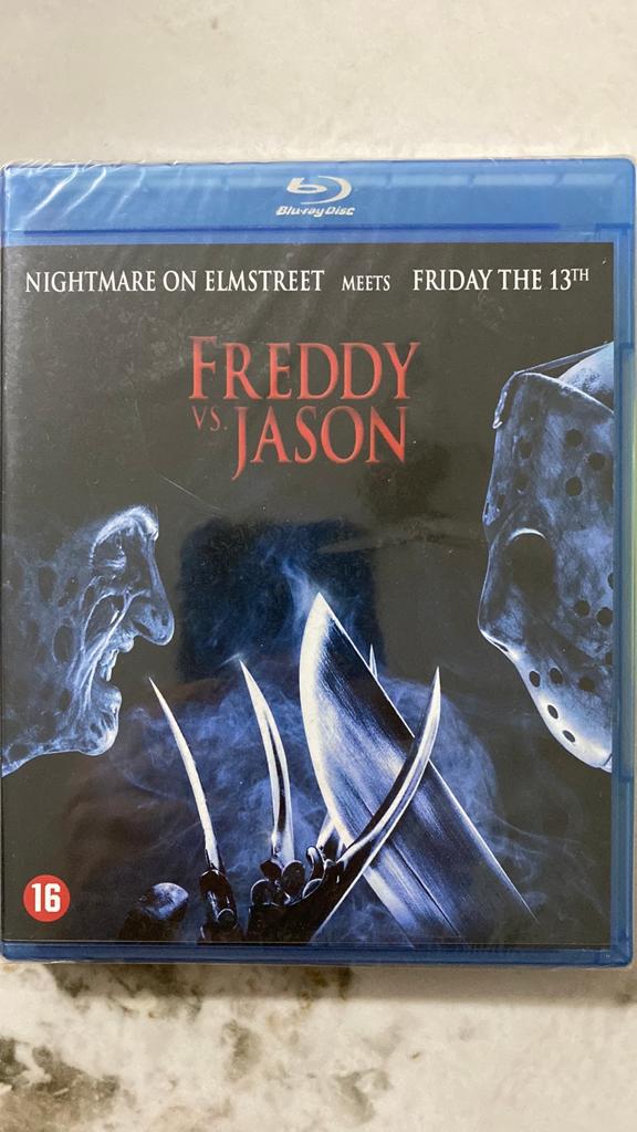 Freddy vs jason blu ray NL versie NIEUW, Cd's en Dvd's, Blu-ray, Ophalen of Verzenden, Nieuw in verpakking, Horror