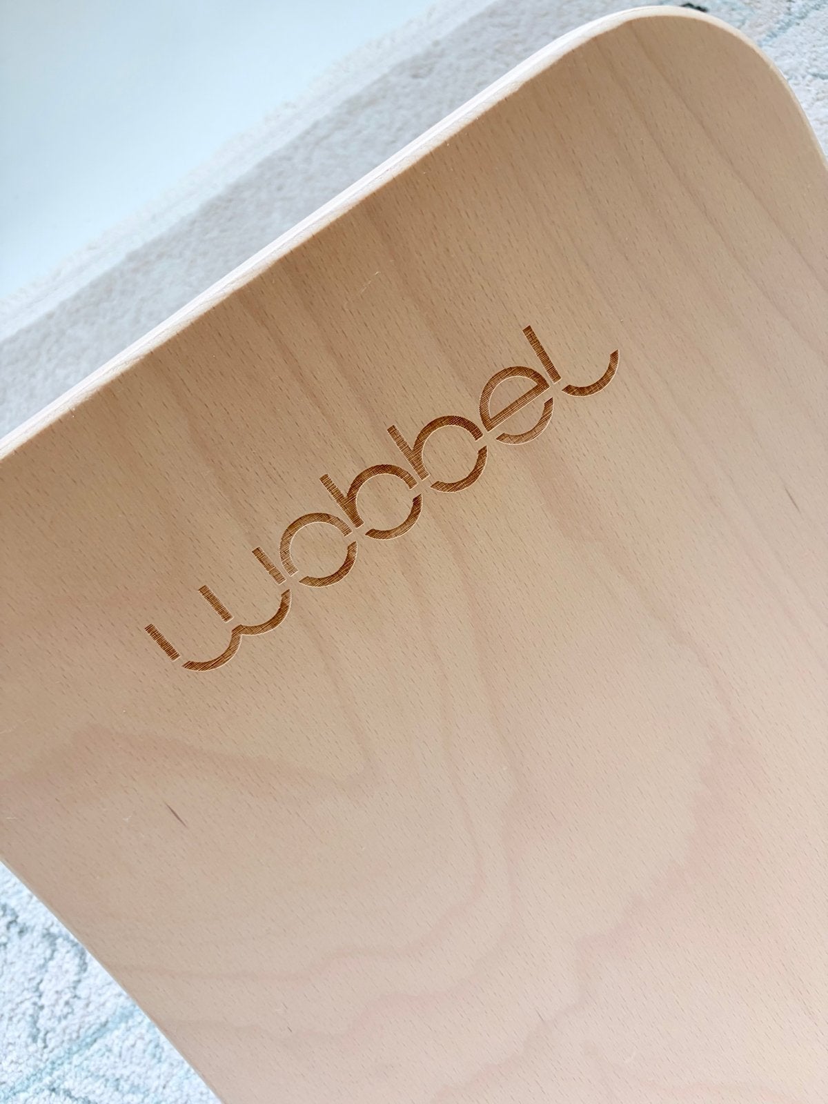 Wobbel Original - Blank gelakt - zonder vilt