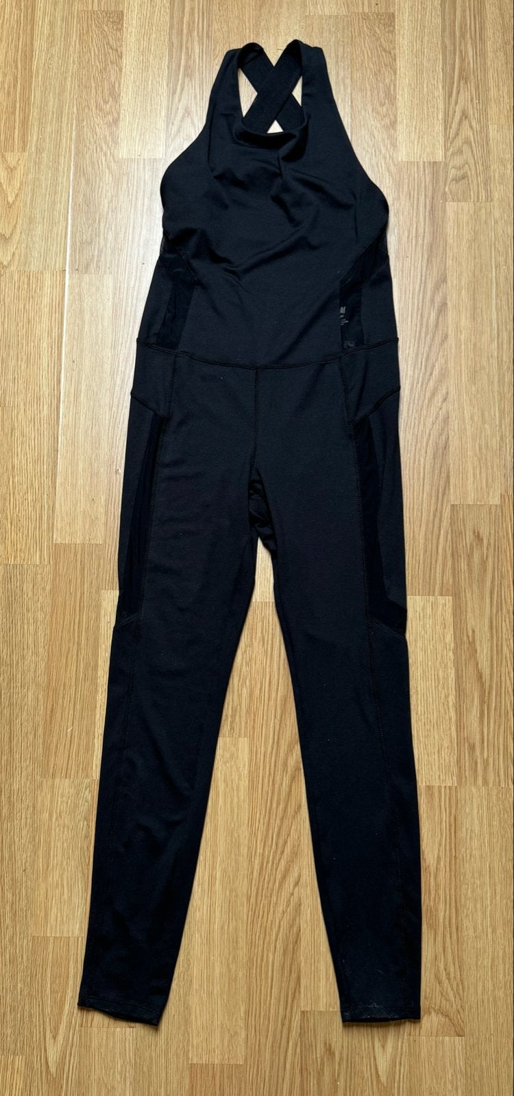 H&M Sport Jumpsuit Zwart Maat S, Kleding | Dames, Zwart, Ophalen of Verzenden, Maat 36 (S), Fitness of Aerobics