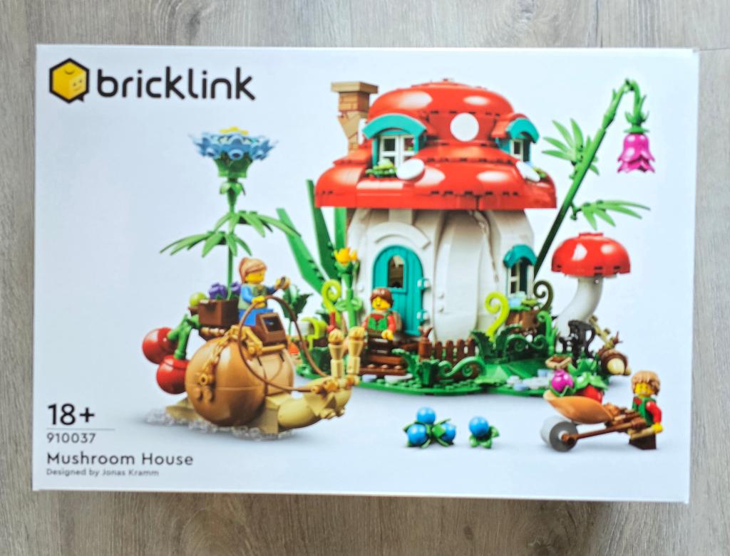 Lego Bricklink 910037 mushroomhouse/paddestoelenhuis NIEUW, Ophalen of Verzenden, Nieuw, Complete set, Lego