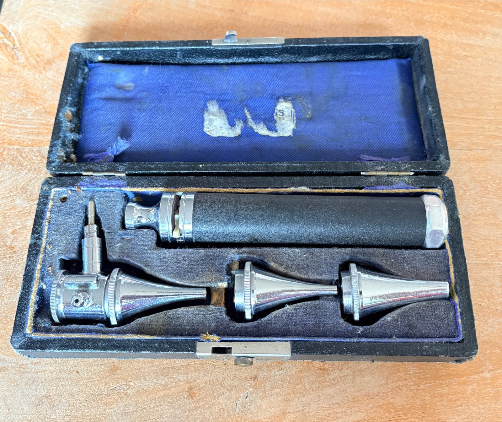 Vintage Otoscoop Set - Vroege 20e Eeuw, Antiek en Kunst, Ophalen of Verzenden